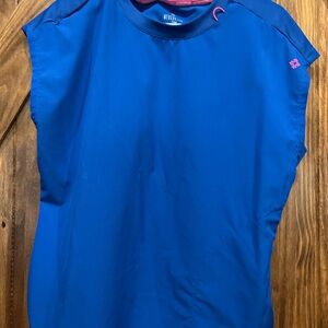 Women's Blue Athletic Top